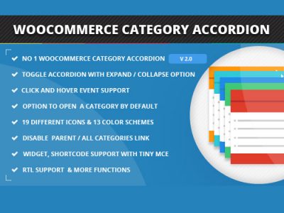 WooCommerce Category Accordion