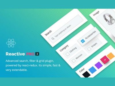 Reactive Pro – Advanced WordPress Search Filter Map & Grid