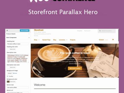 Storefront Parallax Hero