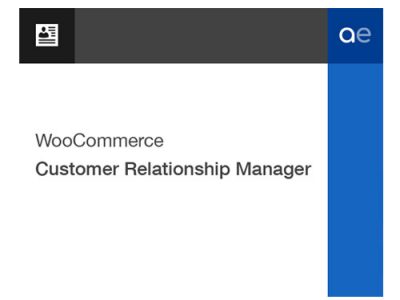 WooCommerce Customer Relationship Manager