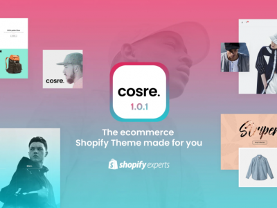 Cosre - Clean, Minimal Responsive Shopify Theme