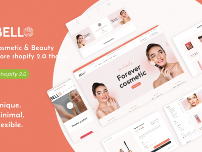 Bello - The Cosmetics & Beauty Responsive Shopify