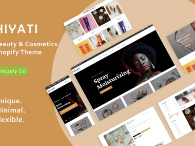 Hiyati - Beauty & Cosmetics Shopify Theme