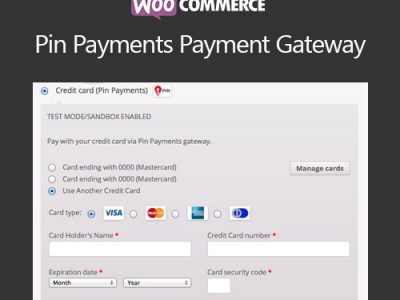 WooCommerce Pin Payments Payment Gateway