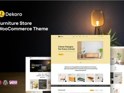 Dekoro - Furniture Store WooCommerce Theme