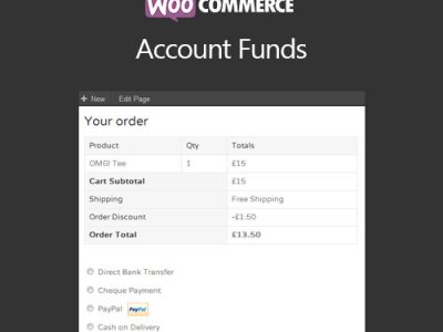 WooCommerce Account Funds