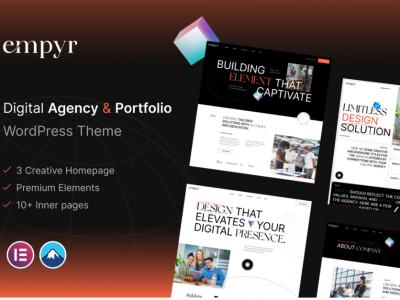Empyr - Digital Agency & Portfolio WordPress Theme