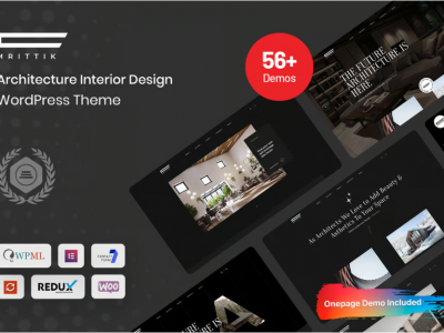 Mrittik - Architecture Interior Design Theme