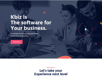 Kbiz - Business and Corporate WordPress Theme
