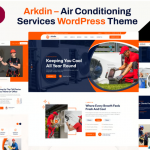 Arkdin - Air Conditioning Services WordPress Theme
