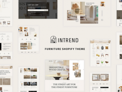 Intrend - Interior Shop, Furniture Shopify Store
