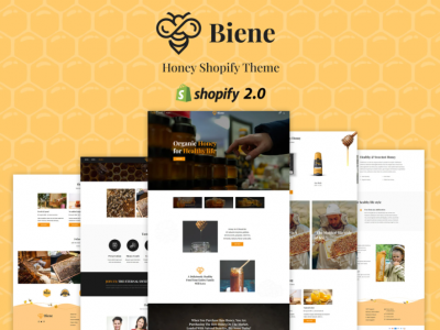 Biene - Honey Shop, Organic Food Shopify Theme