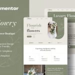 Flowry - Florist & Flower Boutique Elementor Template Kit