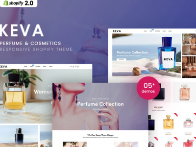 Keva - Perfume And Cosmetics Shopify Theme