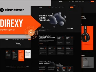 Direxy - Digital Agency Elementor Pro Template Kit