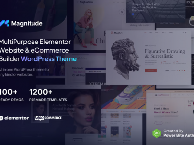 Magnitude – Multi-Purpose Elementor WP Theme