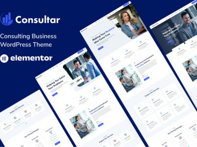 Consultar - Consulting Business WordPress Theme