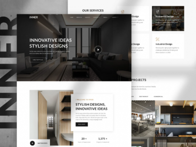 Inner – Interior Design & Architecture Template Kit