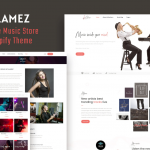 Flamez - Online Music Store Shopify Theme