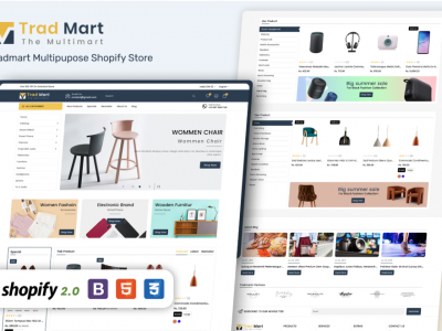 Tradmart - Shopify 2 MultiPurpose Responsive Theme