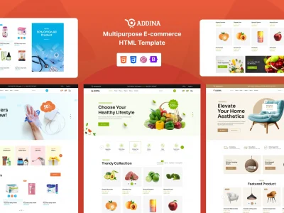 eCommerce HTML Template
