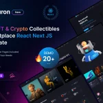 Nuron - NFT Marketplace React NextJS Template
