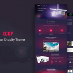 Xcop - One Page Entertainment Shopify Theme