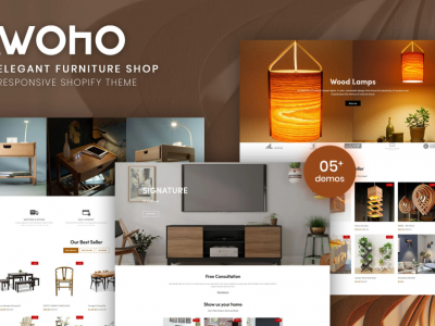Woho  Elegant Furniture Shop For Shopify