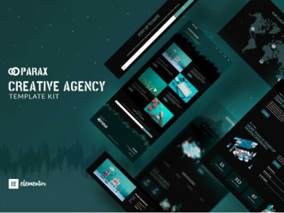 Parax - Creative Agency Elementor Template Kit