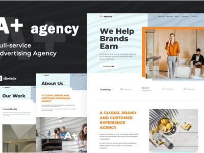 A-Plus Creative Agency Elementor Template Kit