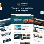 Logistcwr - Transport and Logistics HTML Template