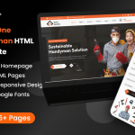 All In One Handyman Repair Services HTML Template