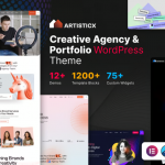 Artisticx - Creative Agency & Portfolio WordPress