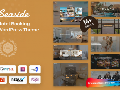 Seaside - Hotel Booking WordPress Theme