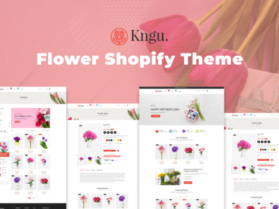 Kngu - Flower Shopify Theme