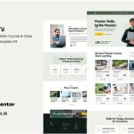 Coursery - Online Education Course & Class Elementor Template Kit