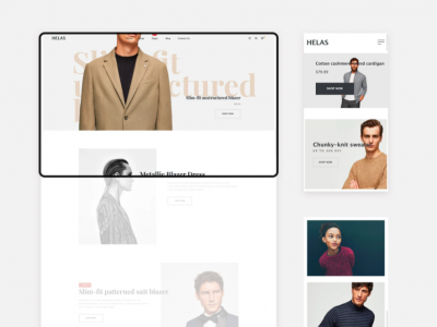 Helas - Minimal Shopify Theme