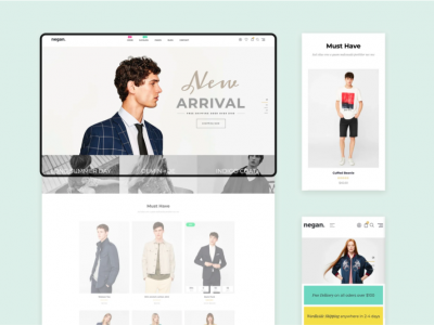 Negan - Clean, Minimal Shopify Theme