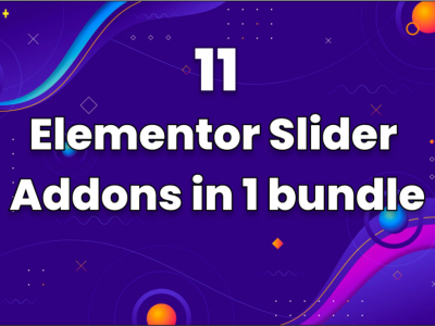 BWD Slider Bundle For Elementor
