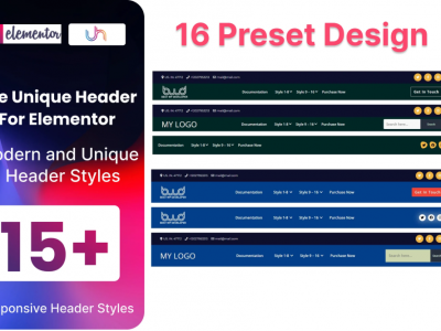 Elementor Header Addon For WordPress