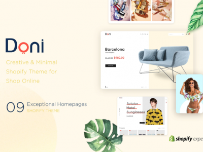 Doni  Minimalist Shopify Theme