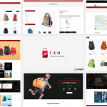 Igo  Travel Bags Shopify Theme