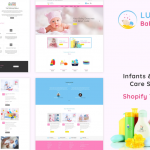 Luke - Infants & Baby Care Store Shopify Theme