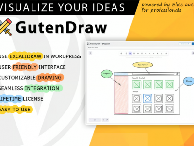 GutenDraw - Visualize Ideas with Excalidraw