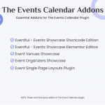 The events calendar addons bundle