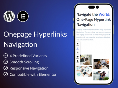OnePage Hyperlinks Navigation