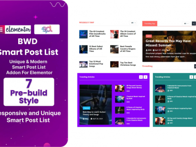 Smart Post List Addon For Elementor