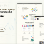 Digistar - SEO & Social Media Agency Elementor Templat Kit