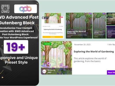 Advanced Blog Post Block Plugin For Gutenberg