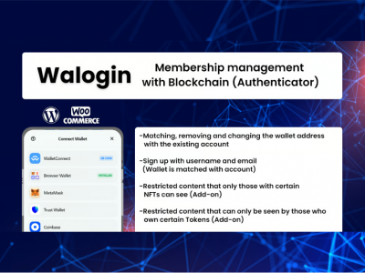 MetaMask, Blockchain, Ethereum login for WordPress